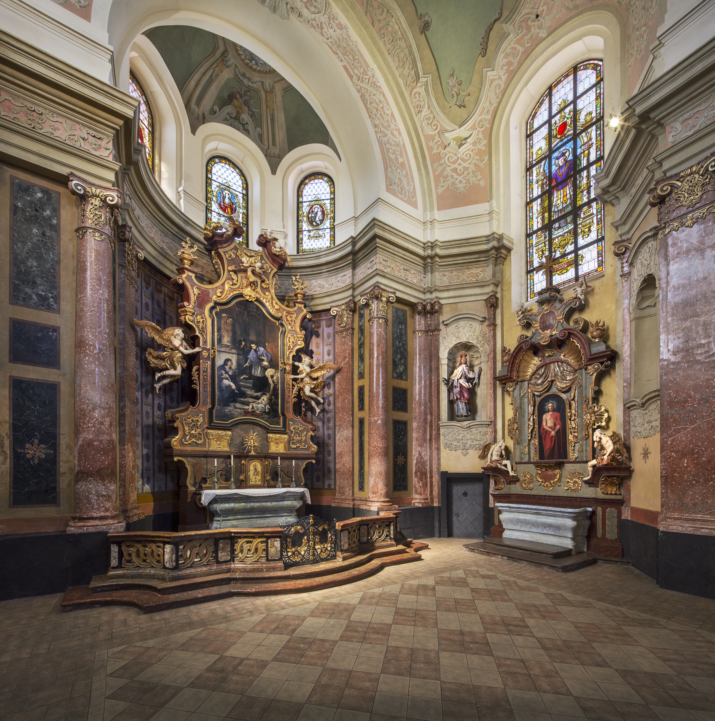 Logo  filiální kostel sv. Jana Nepomuckého